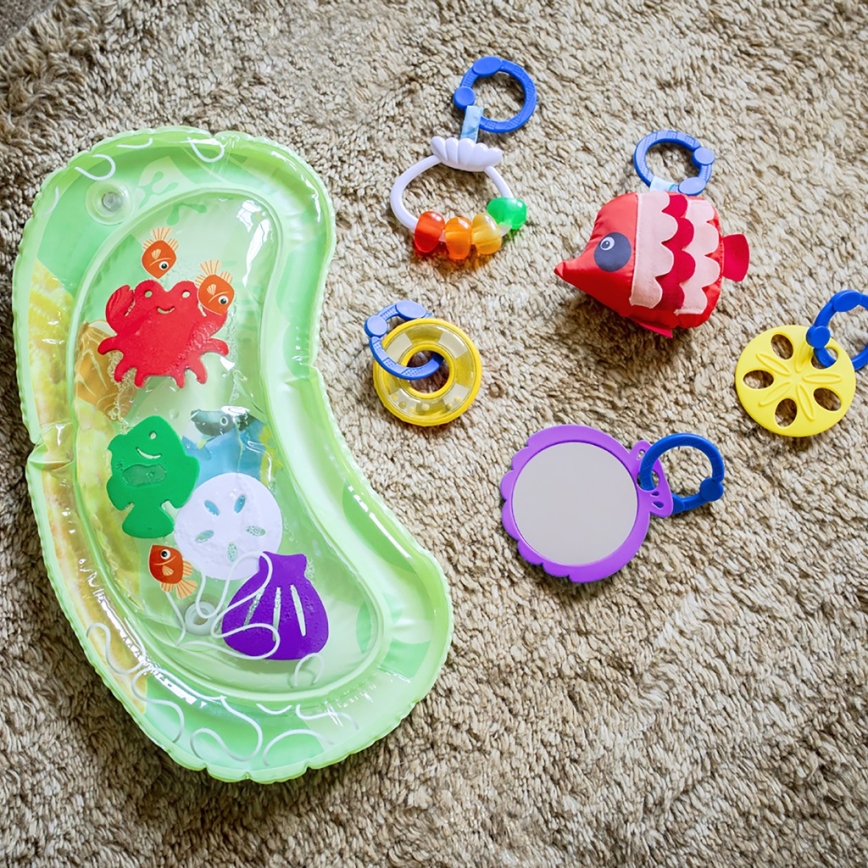 Baby Einstein - Children's blanket for playing with water mat 2in1 SEA FLOOR EXPLORERS