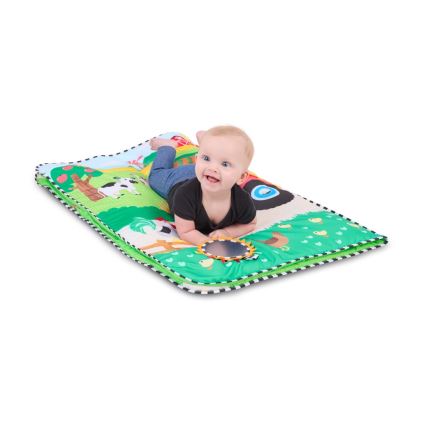 Baby Einstein - Infant Activity Play Mat BUSY BARNYARD 4xAA