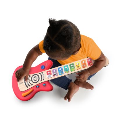 Baby Einstein - MAGIC TOUCH Wooden Musical Guitar Toy, 3xAA