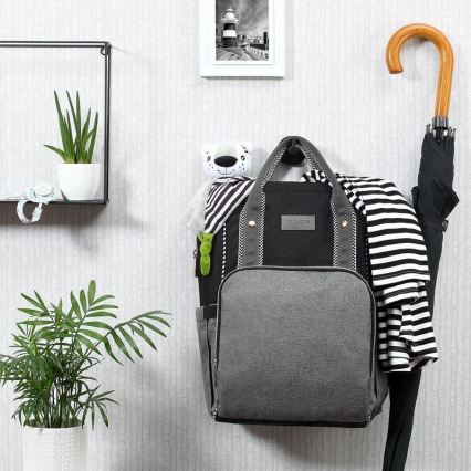 BabyOno - Changing backpack for stroller Oslo Style black