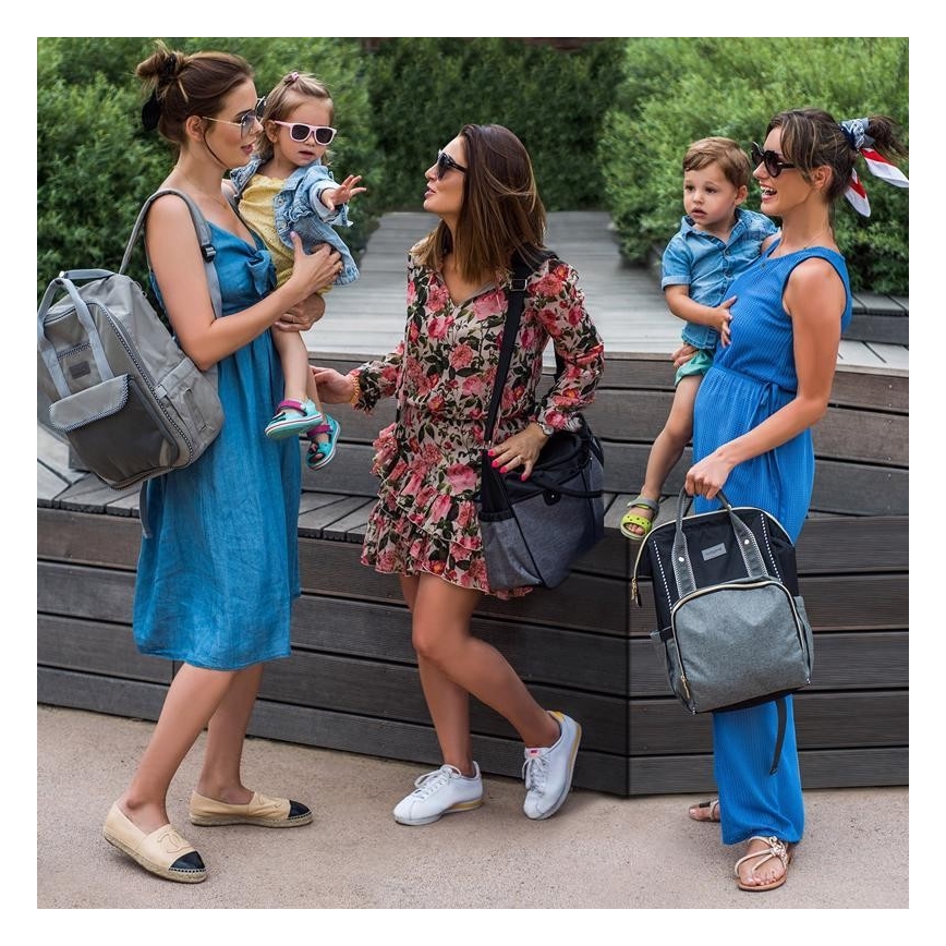 BabyOno - Changing backpack for stroller Oslo Style black