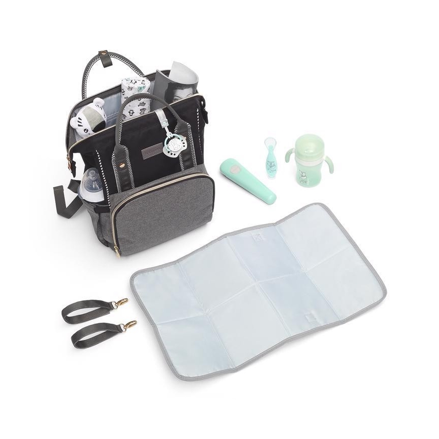 BabyOno - Changing backpack for stroller Oslo Style black