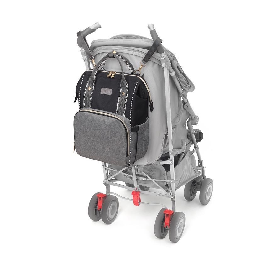 BabyOno - Changing backpack for stroller Oslo Style black