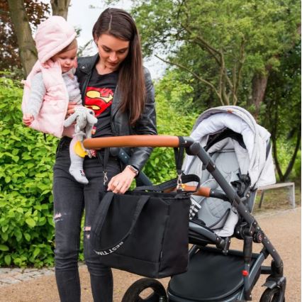 BabyOno - Changing bag for stroller Best Time Ever black