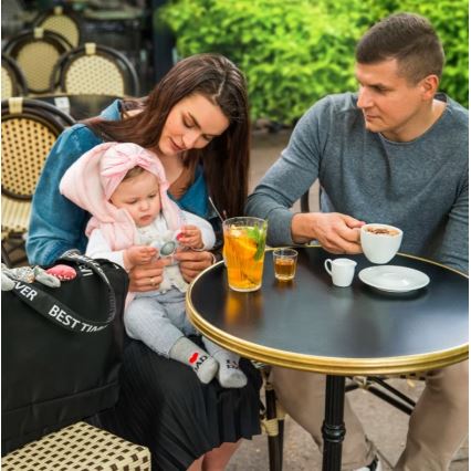 BabyOno - Changing bag for stroller Best Time Ever black