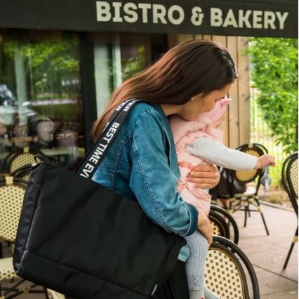 BabyOno - Changing bag for stroller Best Time Ever black