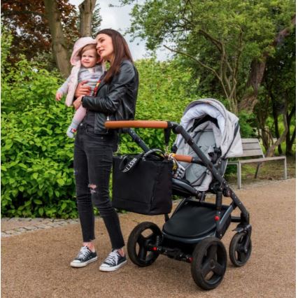 BabyOno - Changing bag for stroller Best Time Ever black