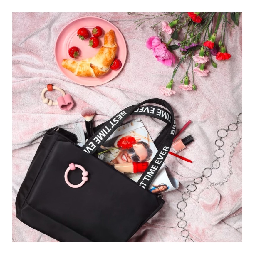 BabyOno - Changing bag for stroller Best Time Ever black