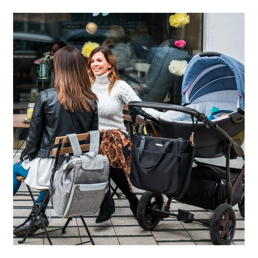 BabyOno - Changing bag for stroller Coco black