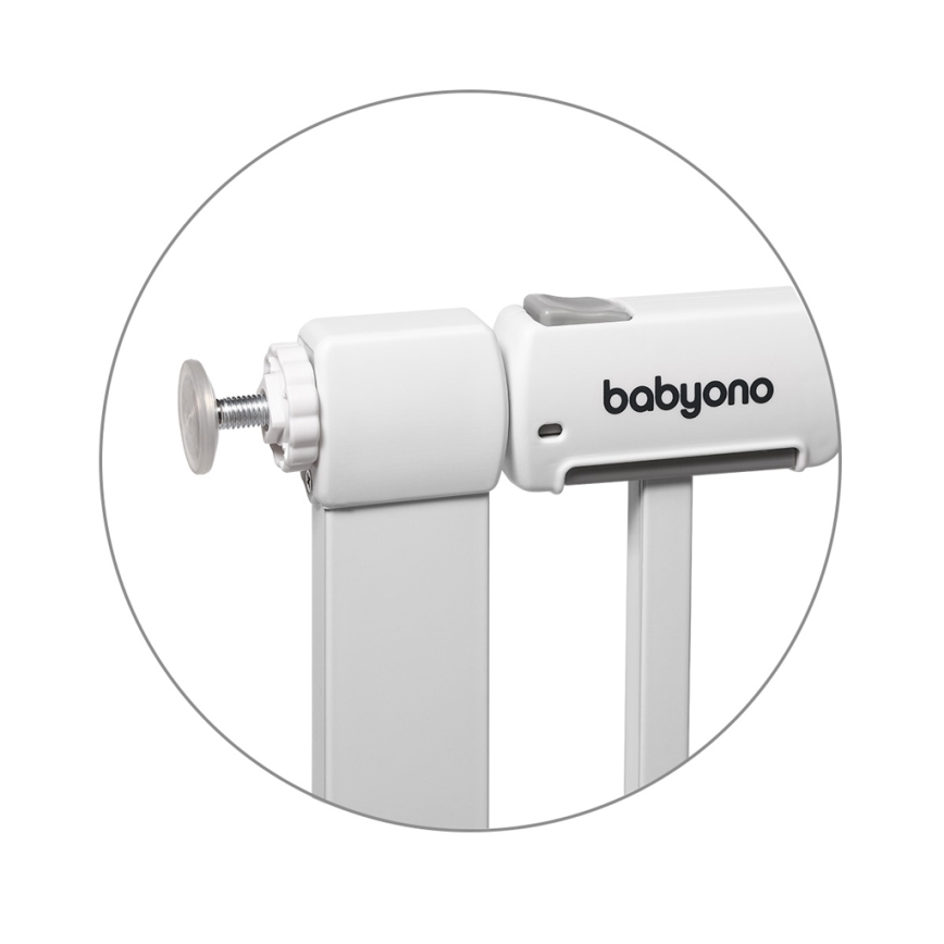 BabyOno - Safety Gate 75-96 cm White