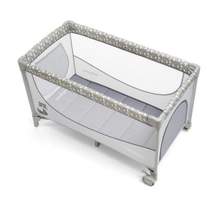 BabyOno - Travel crib BASIC grey