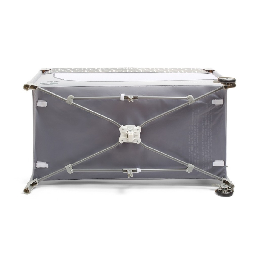 BabyOno - Travel crib BASIC grey