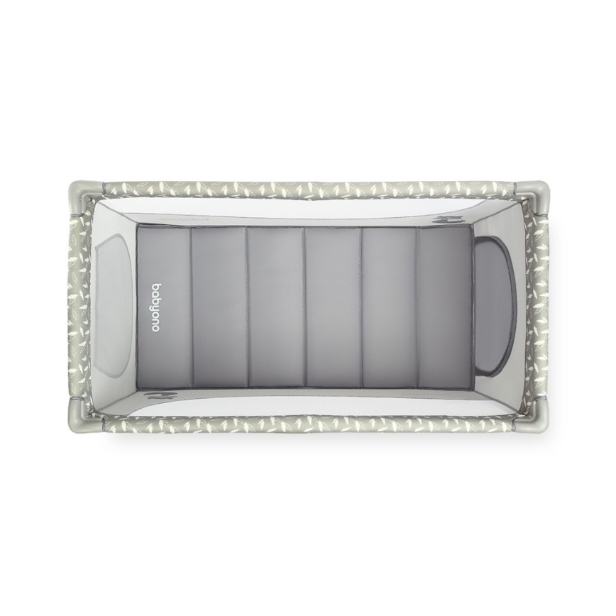 BabyOno - Travel crib BASIC grey