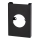 Bag Dispenser, 9.2 x 13.1 cm — Stainless Steel/Black