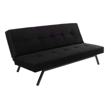 BAKU 2-Seater Sofa Bed, Black