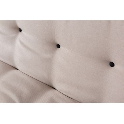 BAKU two-seater sofa bed, cream