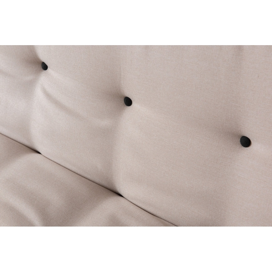BAKU two-seater sofa bed, cream
