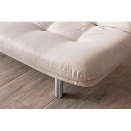 BAKU two-seater sofa bed, cream