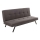 BAKU Two-Seater Sofa Bed, Grey