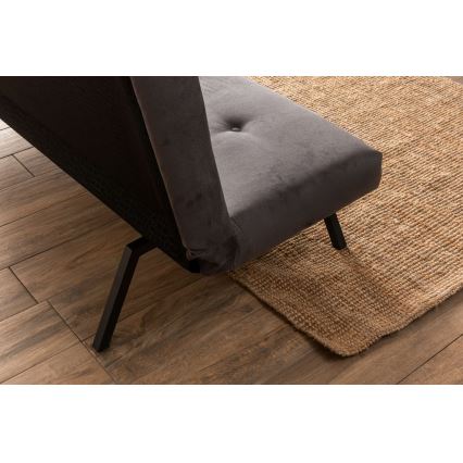 BAKU Two-Seater Sofa Bed, Grey