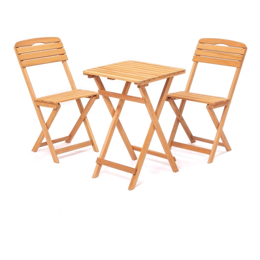 Balcony set beech