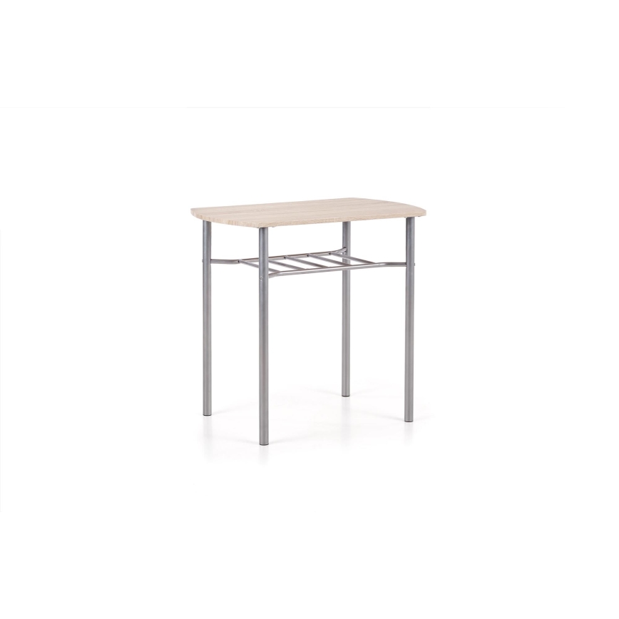 Balcony set LANCE 82x50 cm metal/Sonoma oak