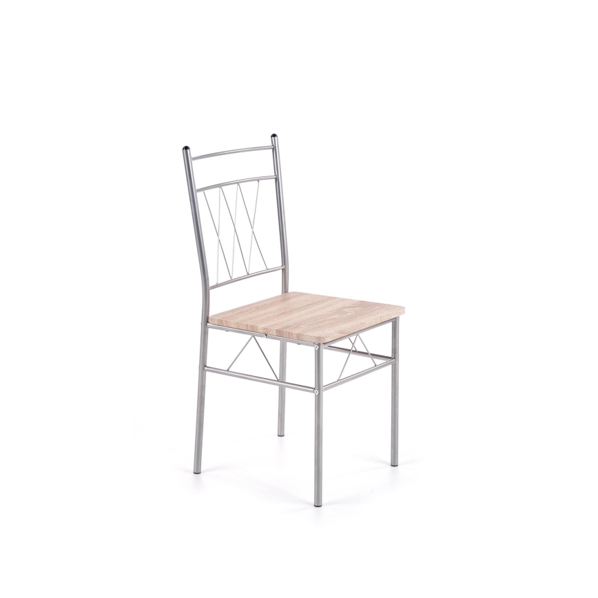 Balcony set LANCE 82x50 cm metal/Sonoma oak