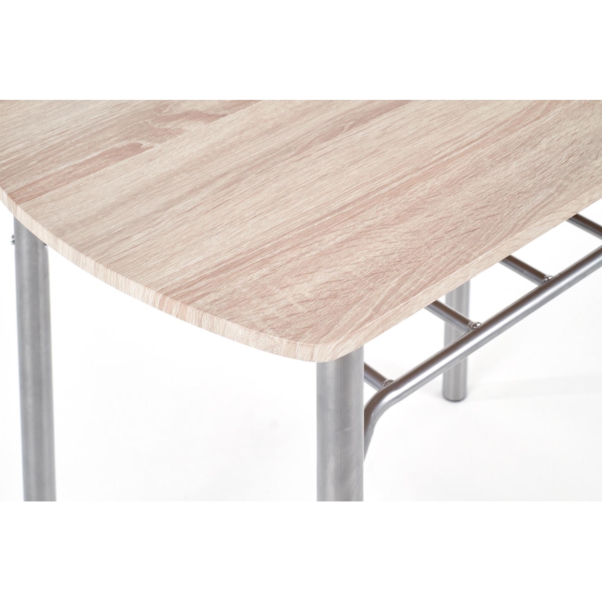 Balcony set LANCE 82x50 cm metal/Sonoma oak