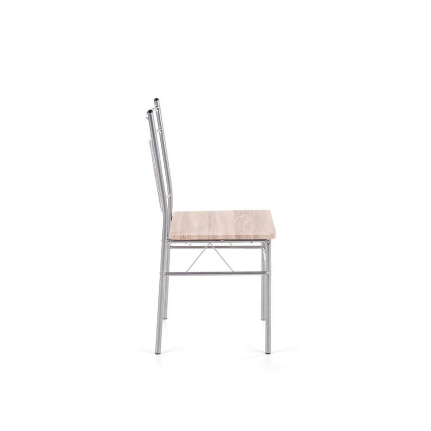 Balcony set LANCE 82x50 cm metal/Sonoma oak