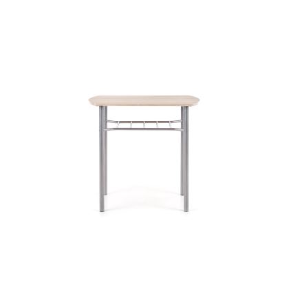 Balcony set LANCE 82x50 cm metal/Sonoma oak
