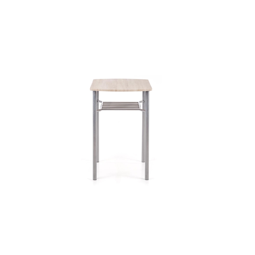 Balcony set LANCE 82x50 cm metal/Sonoma oak