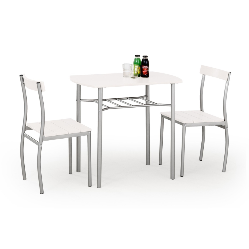 Balcony set LANCE metal/wood