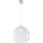 BALL cable-hung pendant light 1x E27/15W/230V Ø 30 cm clear