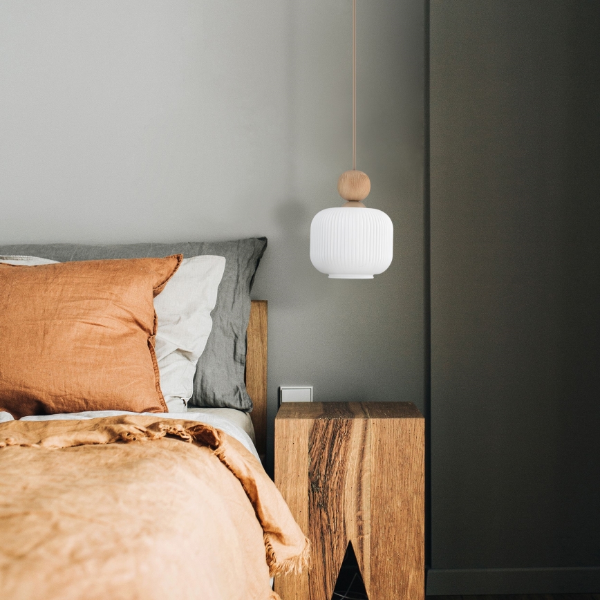BALLO Cable Pendant Light 1xE14/10W/230V Beige