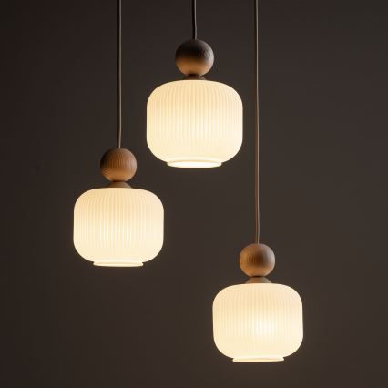 BALLO Cable Pendant Light 3xE14/10W/230V Beige