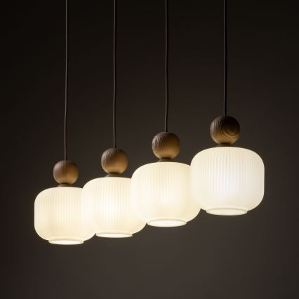 BALLO cable pendant light, 4x E14/10W/230V, beige