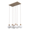 BALLO cable pendant light 6xE14/10W/230V, beige