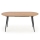 BALNOR Dining Table Oak/Black