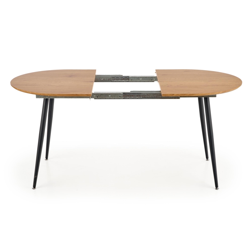 BALNOR Oak/Black Dining Table