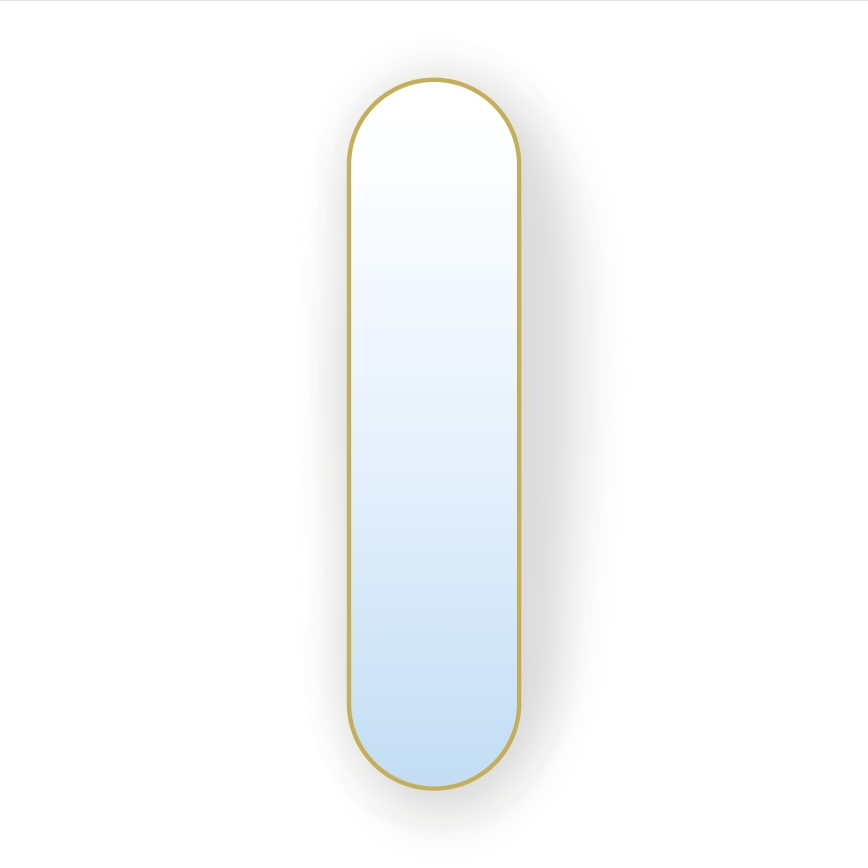 Baltica Design - TINY BORDER Wall Mirror 155x40 cm gold