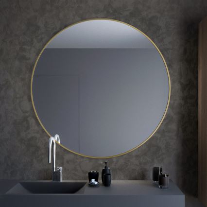 Baltica Design - TINY BORDER Wall Mirror Ø 60 cm, Gold