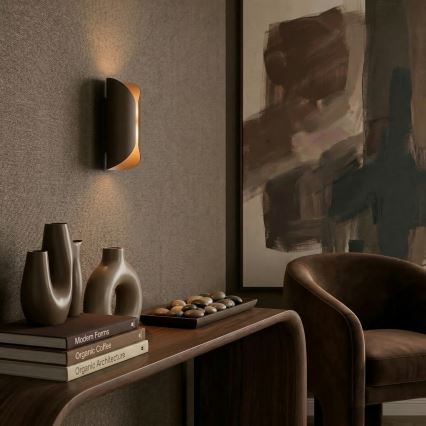 BARBOS Wall Lamp 2×G9/8W/230V, Brown