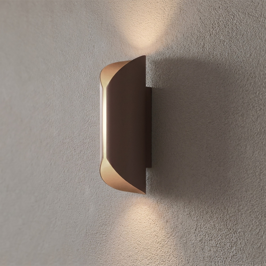 BARBOS Wall Lamp 2×G9/8W/230V, Brown