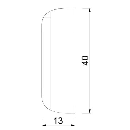 BARBOS Wall Light 2xG9/8W/230V Cream