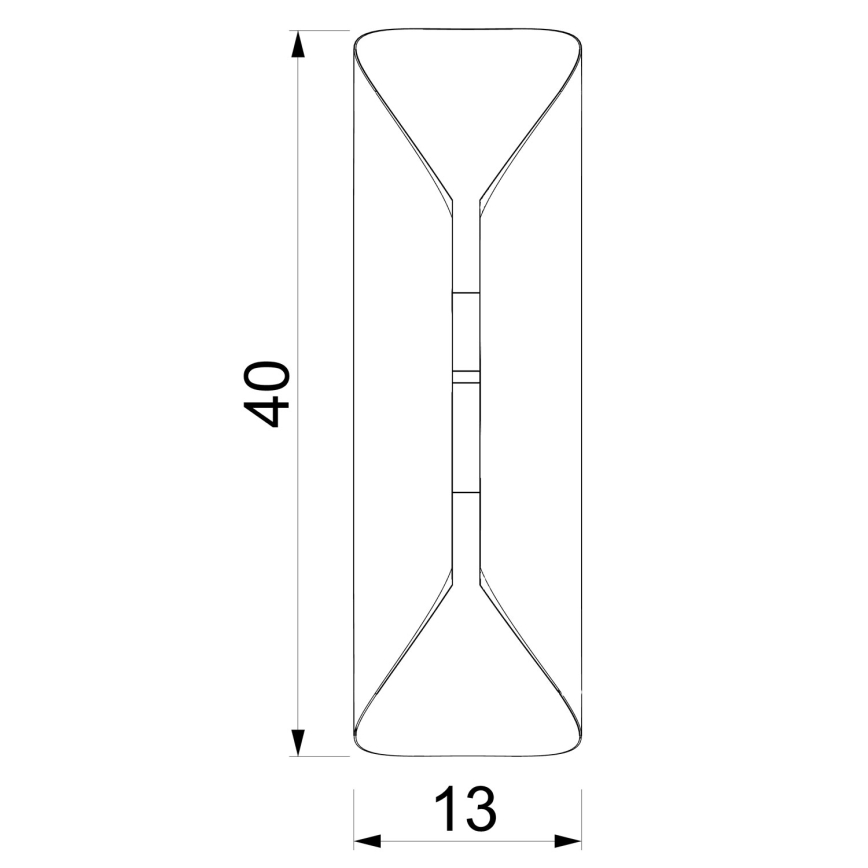 BARBOS Wall Light 2xG9/8W/230V Cream