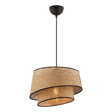 BARETTE Cable pendant light 1xE27/60W/230V brown/black