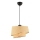 BARETTE Pendant Lamp 1xE27/60W/230V Brown/Gold
