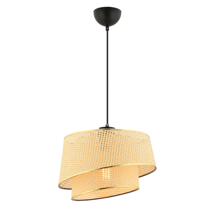 BARETTE Pendant Lamp 1xE27/60W/230V Brown/Gold