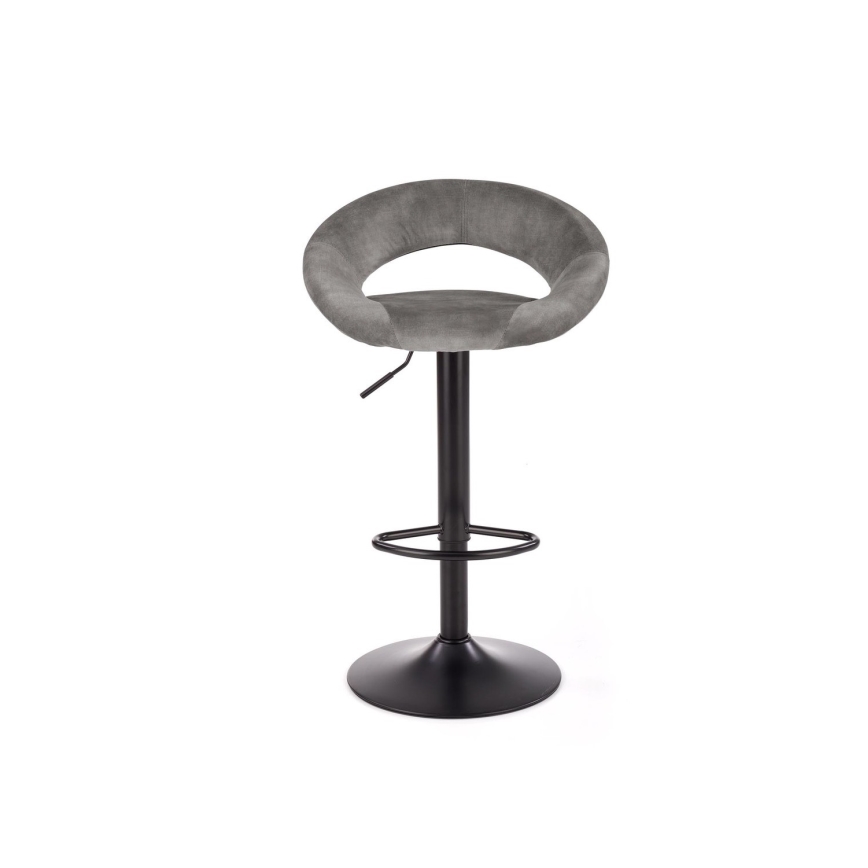 Barstool 100x48 cm grey/anthracite