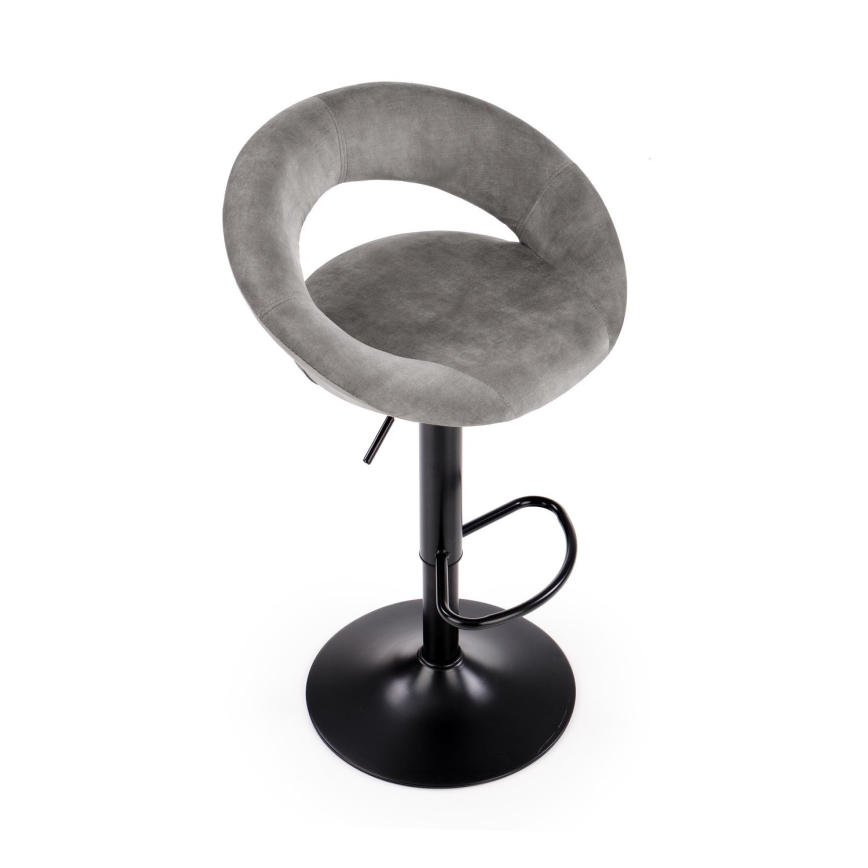 Barstool 100x48 cm grey/anthracite